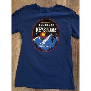 Keystone Colorado Kastlfel blue tshirt